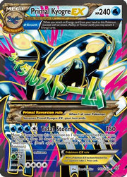 Primal Kyogre EX (Alpha 149  - Holofoil XY  Primal Clash - Ultra Rare