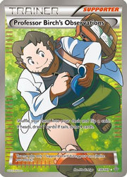 Professor Birch's Observations (159 Full Art) 159/160  - Holofoil XY  Primal Clash - Ultra Rare