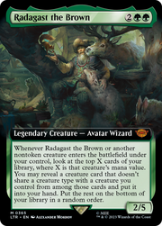 Radagast the Brown (LTR-365) - The Lord of the Rings: Tales of Middle-earth: (Extended Art)