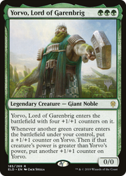 Yorvo, Lord of Garenbrig (PPELD-185) - Throne of Eldraine Promos Foil