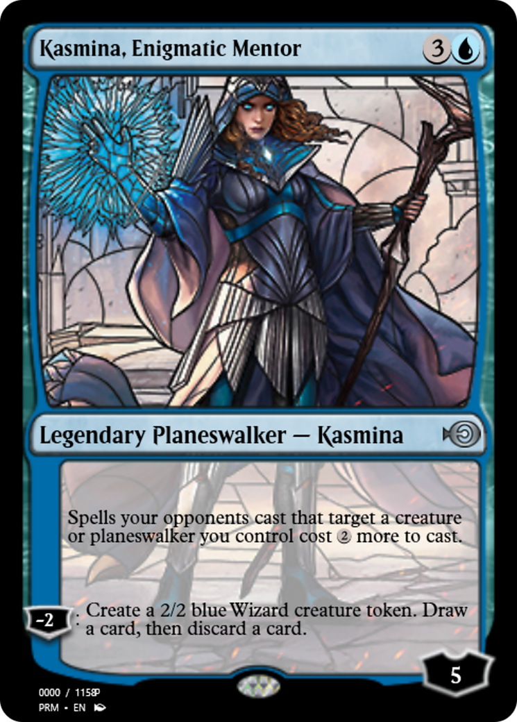 Kasmina, Enigmatic Mentor (PRM-77987) - Magic Online Promos Foil