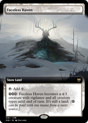 Faceless Haven (PRM-88416) - Magic Online Promos: (snow)