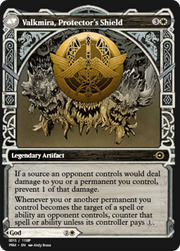 Reidane, God of the Worthy // Valkmira, Protector's Shield (PRM-88228) - Magic Online Promos