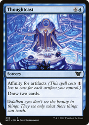 Thoughtcast (NEC-099) - Neon Dynasty Commander