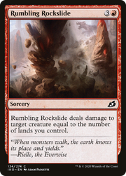 Rumbling Rockslide (IKO-134) - Ikoria: Lair of Behemoths