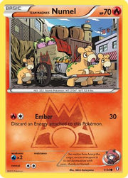 Team Magma's Numel 001/34  Double Crisis - Common