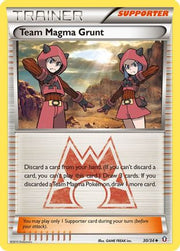 Team Magma Grunt 030/34  - Reverse Holofoil Double Crisis - Uncommon