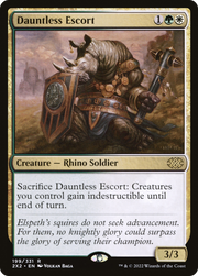Dauntless Escort (2X2-199) - Double Masters 2022 Foil