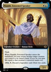Niambi, Esteemed Speaker (PRM-82018) - Magic Online Promos Foil