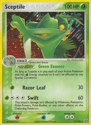 Sceptile 010  - Reverse Holofoil Emerald - Holo Rare