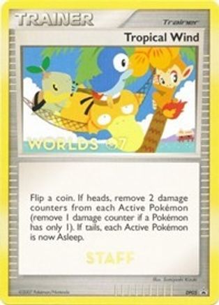 Tropical Winds DP05  Diamond and Pearl Promos - Promo