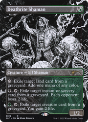 Deathrite Shaman (SLC-2012) - Secret Lair 30th Anniversary Countdown Kit (Borderless) Foil