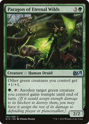 Paragon of Eternal Wilds (M15-190) - Magic 2015 Foil