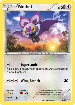 Noibat (#12) 012  XY Trainer Kit Sylveon & Noivern - Common
