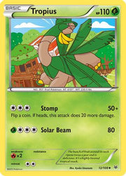 Tropius 012  - Reverse Holofoil XY  Roaring Skies - Uncommon