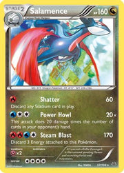 Salamence 057/108  - Reverse Holofoil XY  Roaring Skies - Holo Rare
