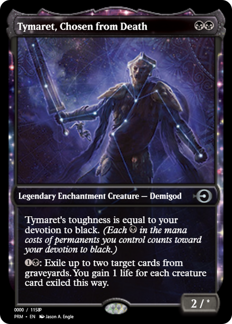 Tymaret, Chosen from Death (PRM-79865) - Magic Online Promos: (enchantment)