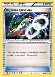Rayquaza Spirit Link 087/108  - Reverse Holofoil XY  Roaring Skies - Uncommon