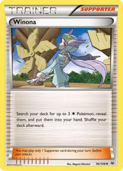 Winona 096/108  - Reverse Holofoil XY  Roaring Skies - Uncommon