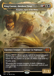 Snapdax, Apex of the Hunt (PRM-80911) - Magic Online Promos / King Caesar, Awoken Titan Foil