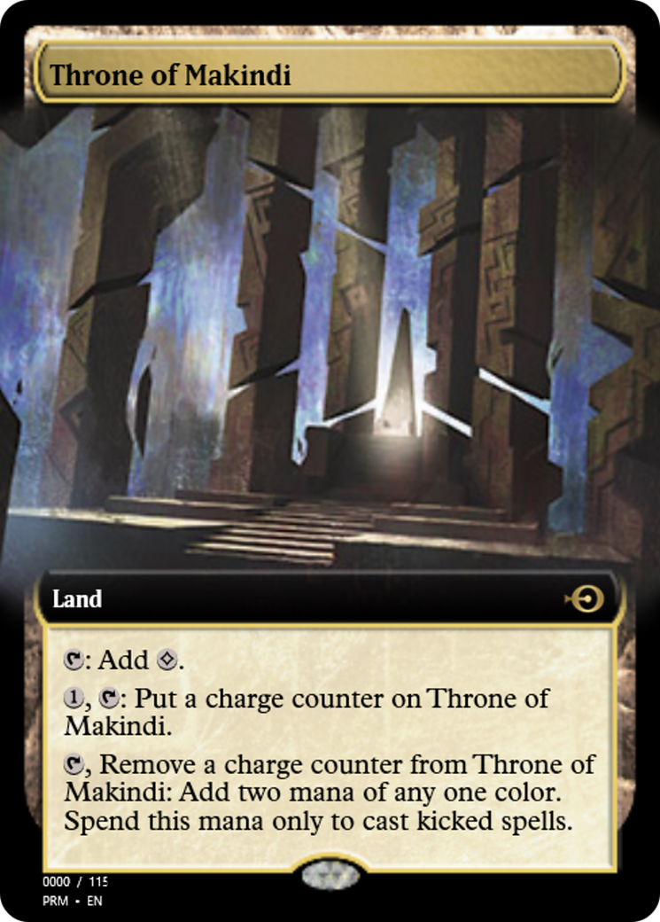 Throne of Makindi (PRM-83782) - Magic Online Promos Foil