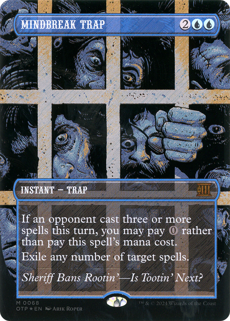 Mindbreak Trap (OTP-068) - Breaking News (Borderless) Foil