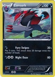 Zoroark (#30 Holo) 030  - Holofoil BW Trainer Kit Excadrill & Zoroark - Common
