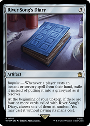 River Song's Diary (WHO-787) - Doctor Who Foil