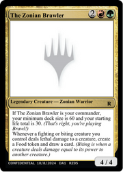 The Zonian Brawler (UNK-RZ05G) - Unknown Event
