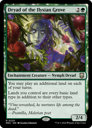 Dryad of the Ilysian Grove (M3C-225) - Modern Horizons 3 Commander: (enchantment) Foil