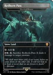Mouth of Ronom (LTC-370) - Tales of Middle-earth Commander / Redhorn Pass (Borderless)