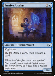 Furtive Analyst (MOM-059) - March of the Machine Foil
