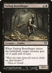 Farbog Boneflinger (DKA-061) - Dark Ascension Foil