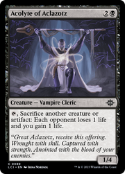 Acolyte of Aclazotz (LCI-089) - The Lost Caverns of Ixalan Foil