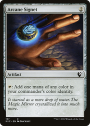 Arcane Signet (MIC-157) - Midnight Hunt Commander