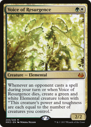 Voice of Resurgence (MM3-200) - Modern Masters 2017 Foil