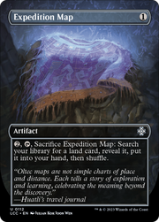 Expedition Map (LCC-112) - The Lost Caverns of Ixalan Commander (Borderless)