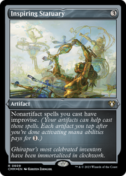 Inspiring Statuary (CMM-609) - Commander Masters Etched Foil