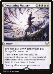 Devastating Mastery (PPSTX-14P) - Strixhaven: School of Mages Promos