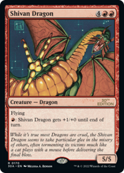 Shivan Dragon (30A-170) - 30th Anniversary Edition