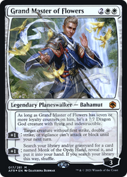 Grand Master of Flowers (AFR&-17A) - Adventures in the Forgotten Realms Promos Foil