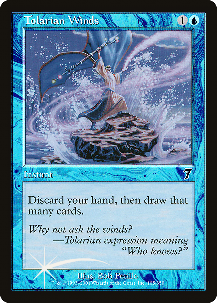 Tolarian Winds (7ED-105★) - Seventh Edition Foil