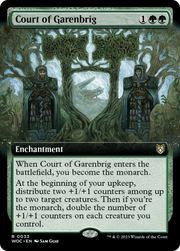 Court of Garenbrig (WOC-033) - Wilds of Eldraine Commander: (Extended Art) Foil