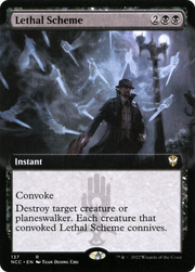 Lethal Scheme (NCC-137) - New Capenna Commander: (Extended Art)