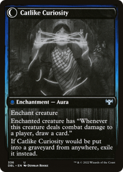 Mischievous Catgeist // Catlike Curiosity (DBL-336) - Innistrad: Double Feature: (Double Faced Transform)