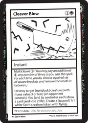 Cleaver Blow (MB2PC-) - Mystery Booster 2