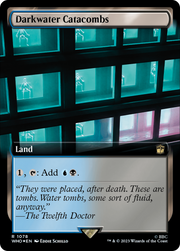 Darkwater Catacombs (WHO-1078) - Doctor Who: (Extended Art) Foil