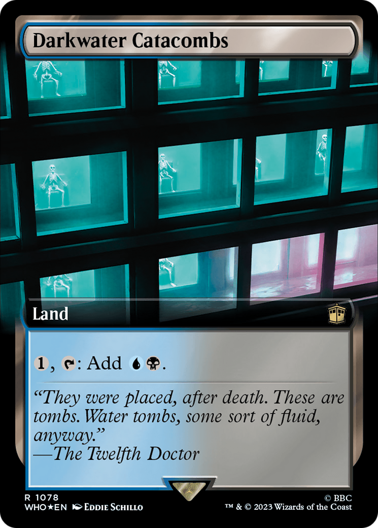 Darkwater Catacombs (WHO-1078) - Doctor Who: (Extended Art) Foil