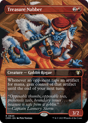 Treasure Nabber (CMM-645) - Commander Masters (Borderless) Foil