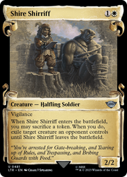 Shire Shirriff (LTR-481) - The Lord of the Rings: Tales of Middle-earth: (Showcase) Foil